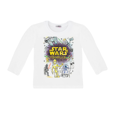 Carra Star Wars Doodles детска блуза